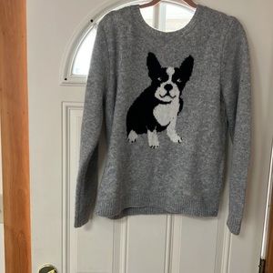 Cupcakes and Cashmere Knitted Sweater French Bulldog/Boston Terrier. Size Large